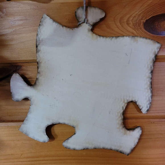 Every Family Has a Story 12 x 12 inch Wood Puzzle Piece Wall Sign Plaque - Picture 2 of 2